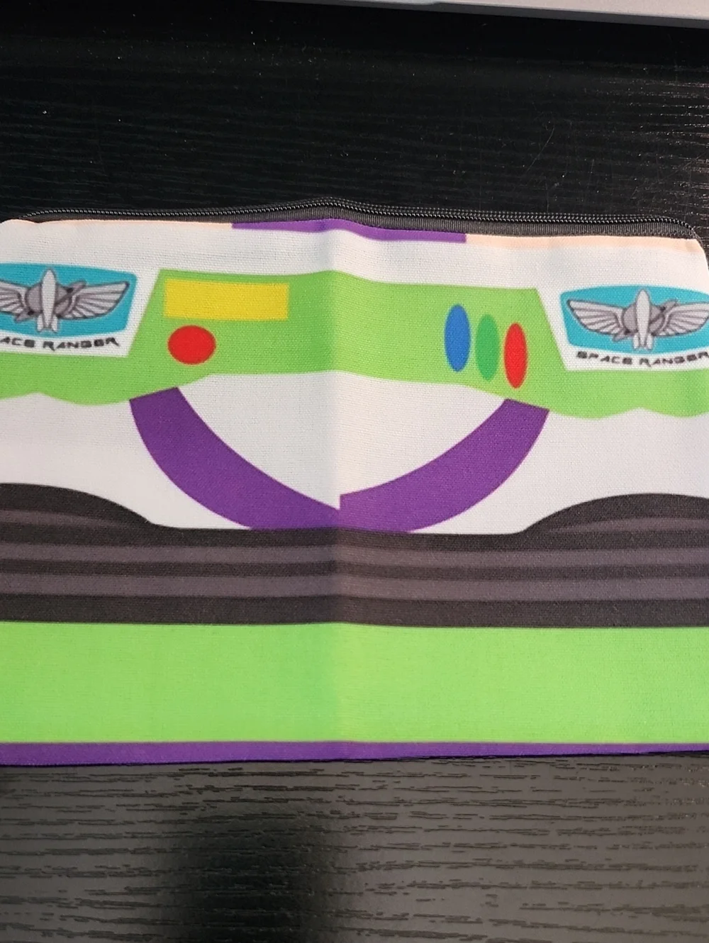 Disney Toy Story Buzz Lightyear Inspired Cosmetic Travel Makeup Bag
